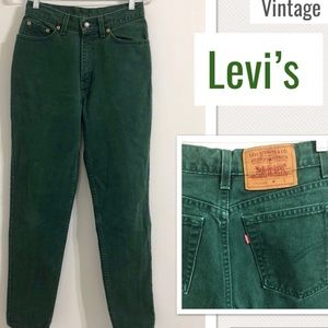 forest green levis